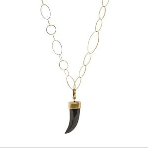 Isabel Marant Cobain Horn necklace